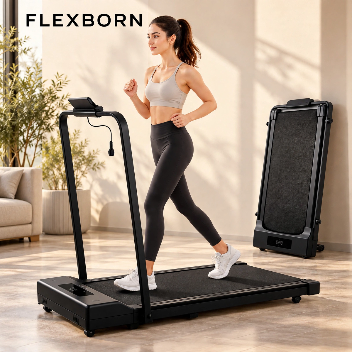 FlexBorn 2-in-1 walking pad - main product photo