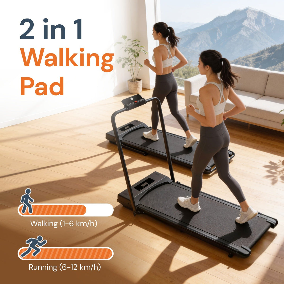 FlexBorn 2-in-1 walking pad - photo 4