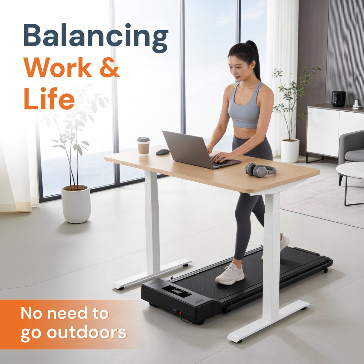 FlexBorn 2-in-1 walking pad - photo 3