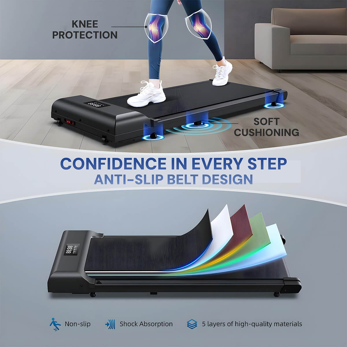 FlexBorn Stride walking pad - photo 17