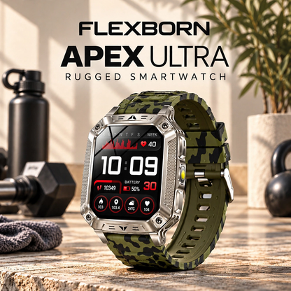 FlexBorn Apex ultra rugged smartwatch - photo 3