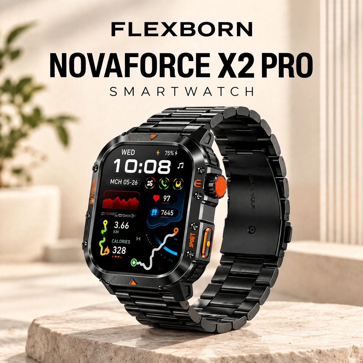 NovaForce X2 Pro smartwatch - main product photo